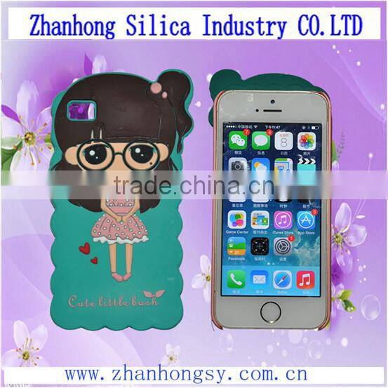 2015 Cute silicone mobile phone shell