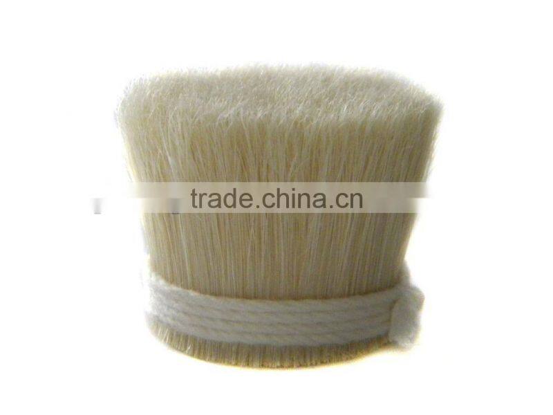 Face Washing Brush Bristle( Bleacched Pig hair Bristle)