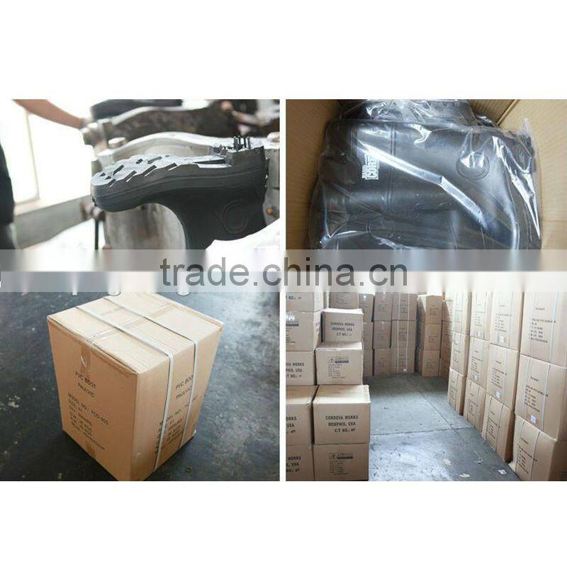 Camo Steel Toe And Sole PVC safety Rain Boots