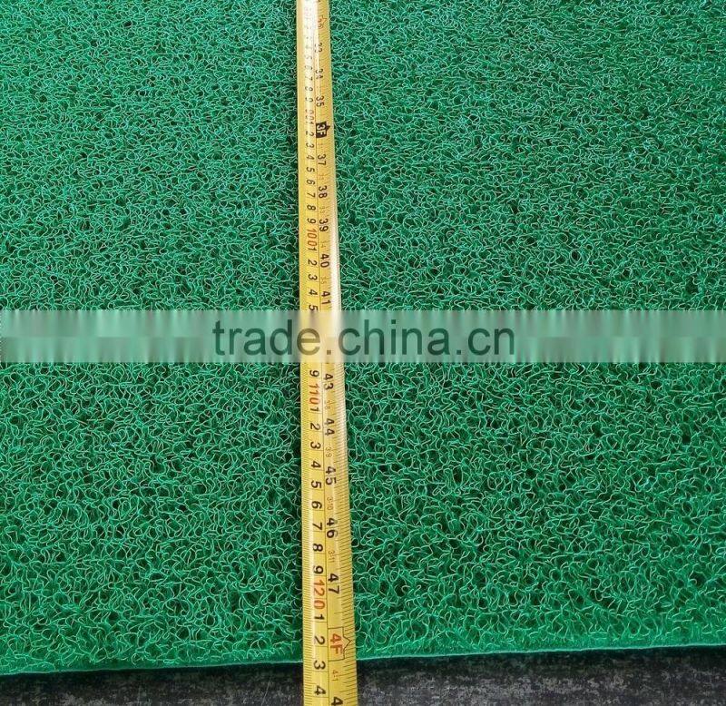 pvc coil mat shaggy carpet