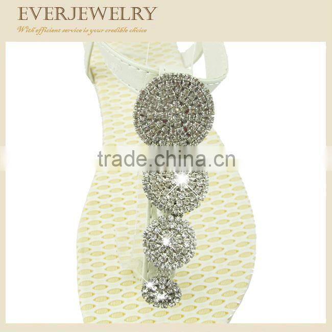 2017 popular rhinestone shoe decoration for wholesale