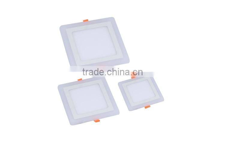 factory price round square led ceiling panel light for india market