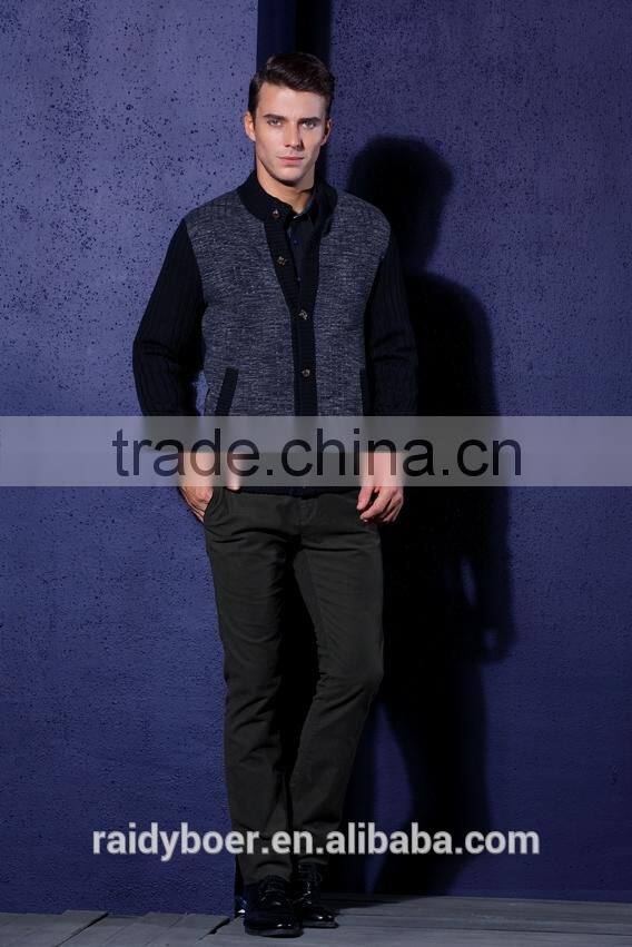 Men's high quality cardigan sweater