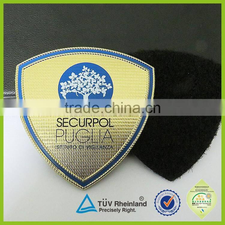 custom logo high school uniform badge