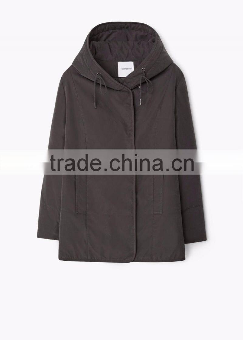 100% cotton women winter jacket and coat wholesale