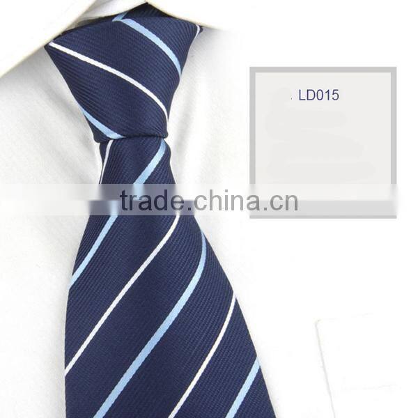 2014 Men's new fashion 100% silk striped tie,custom necktie