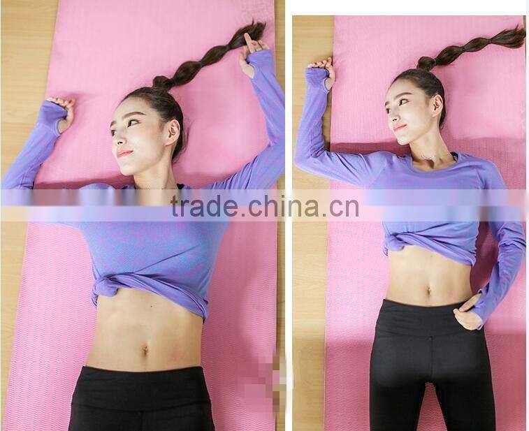 wholesale sexy running cheap purple t-shirts foe women