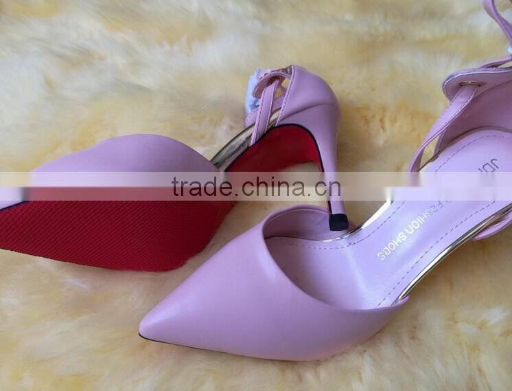 GZY high heel new design ladies summer high heel sandals stock lots