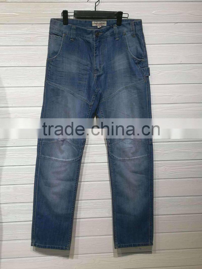 Wholesale price GZY Trousers Modern Designer Straight Jeans Men's Work Jeans In Bulk stock