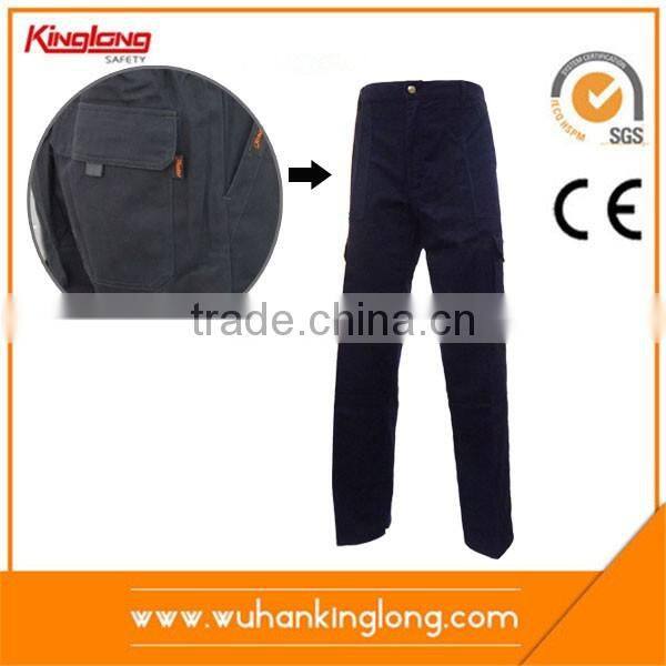 Mens Work Trousers Multi Pocket Workwear Adults Cargo Trousers