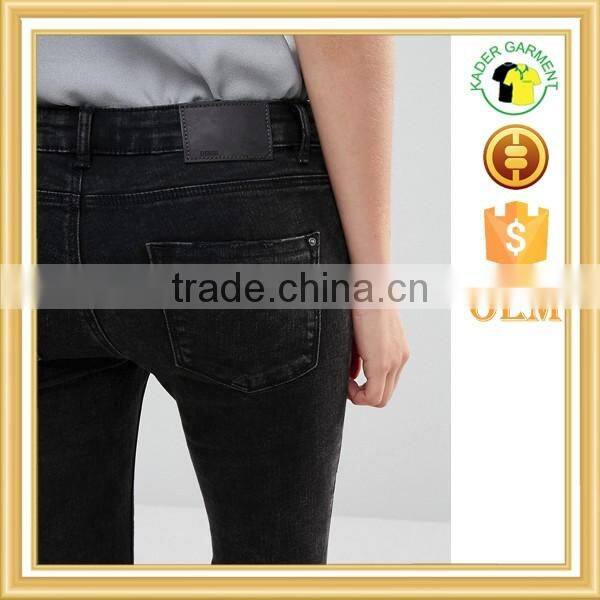 Fashion ladies jeans quality jeans leggings fashion washed out jeans