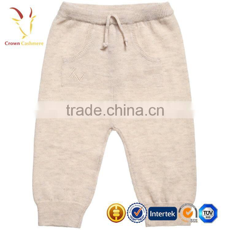 Plain Baby Infant Cashmere Warm Pants