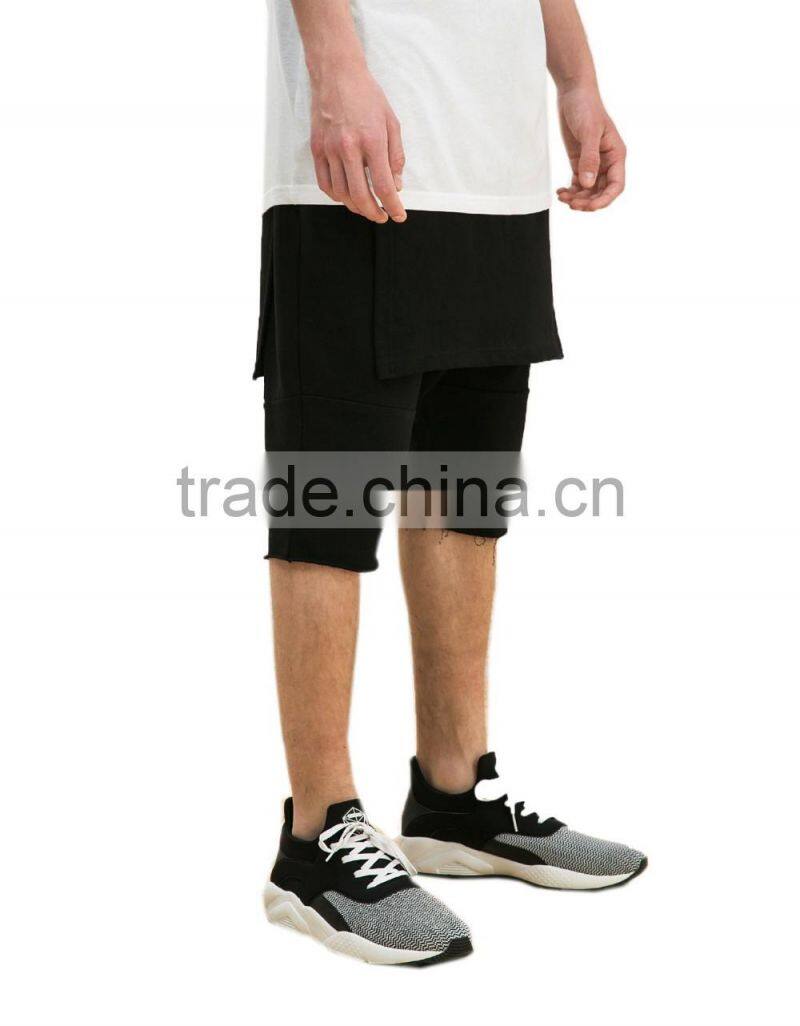 New arrival designed front straight mens fashion shorts