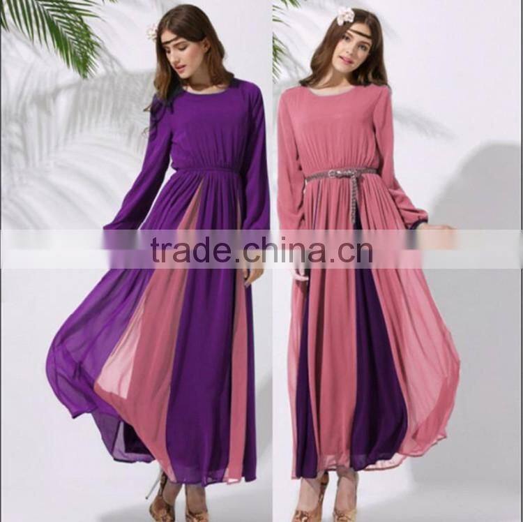 Hot sales the Middle East summer women muslim long dress
