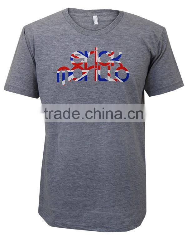 Wholesale high quality round neck cheap white plain t-shirts