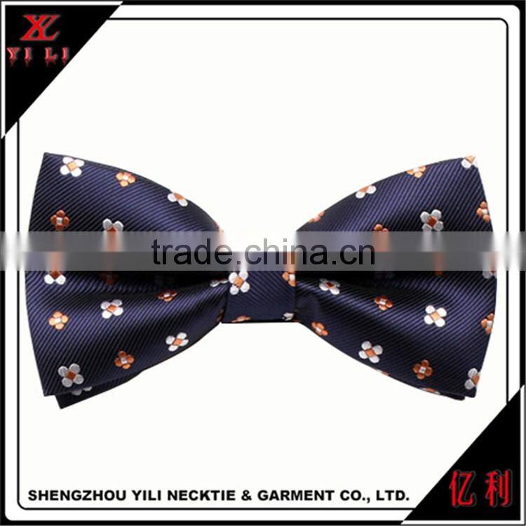 Nice Mens Bow Tie For Custom Brand Logo Pattern Size