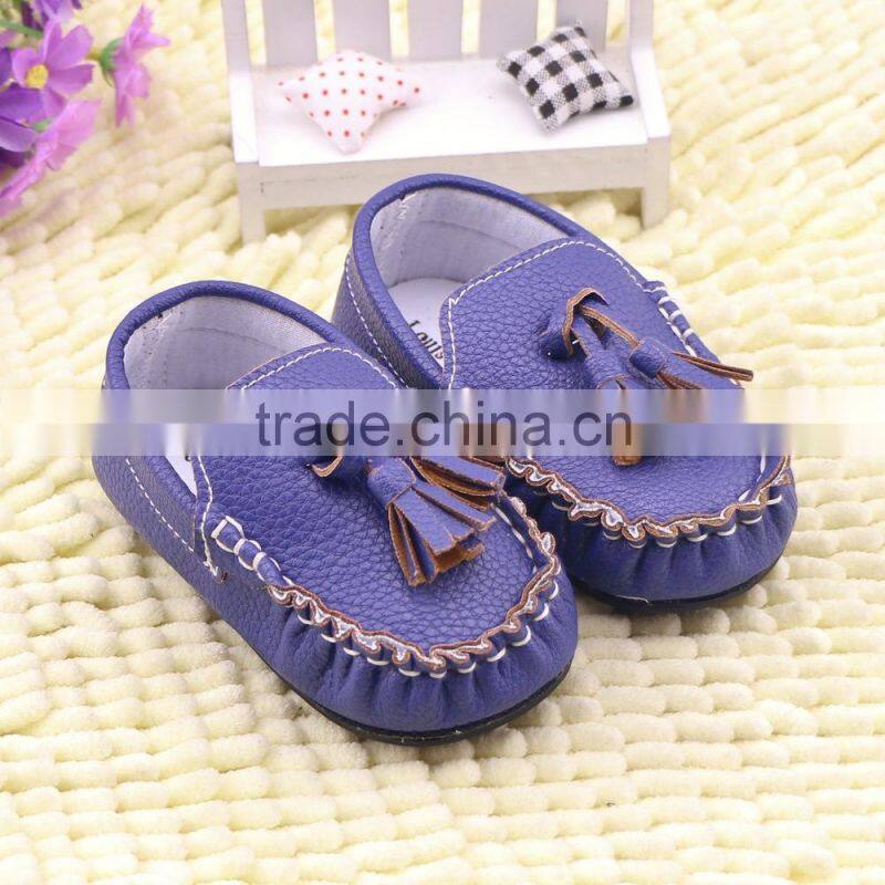 2016 Fall First Walker Shoes PU Soft Sole Toddler Shoes For Kids Wear KS40904-34
