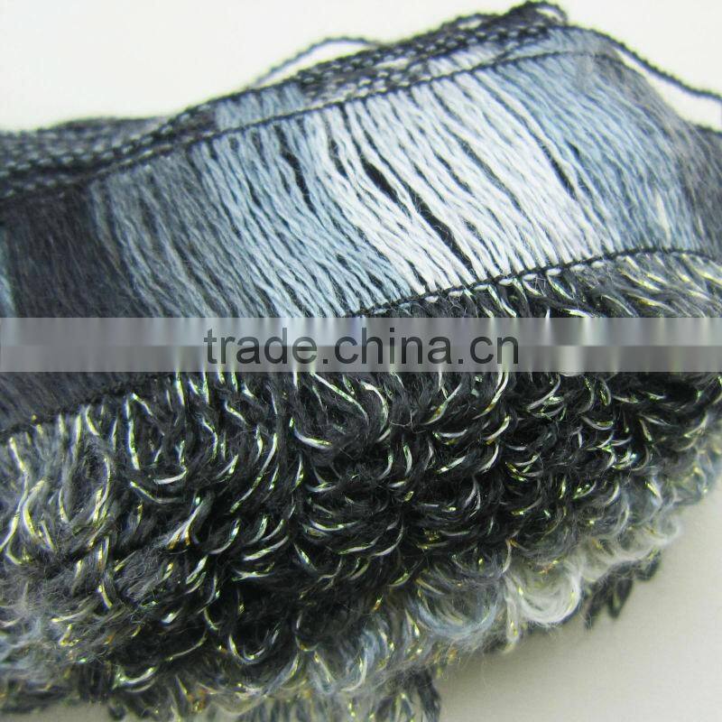 New Style Fancy Yarn for knitting Scarf- Knitting Yarn with Fabric