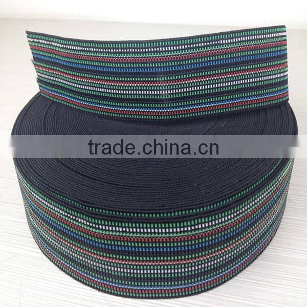 polyester elastic webbing for furniture chair