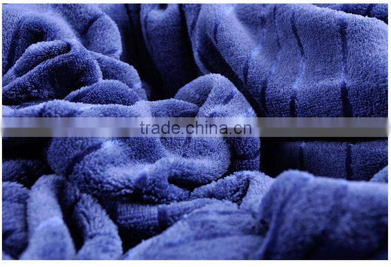 Hot Sale Wholesale Hometextile Bedding Sheet Set China Factory 100% Polyester Ultra Soft Fabric Solid Coral Fleece Blankets