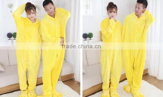 Factory direct sale couple love adult onesie fleece home travel