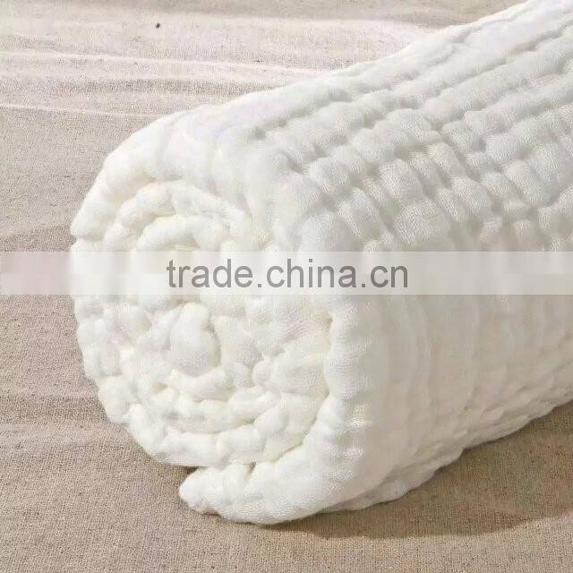 customizable wholesales super soft organic cotton baby blanket