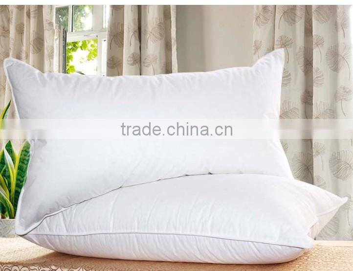 Super soft sound sleeping polyester filling cotton filled pillow