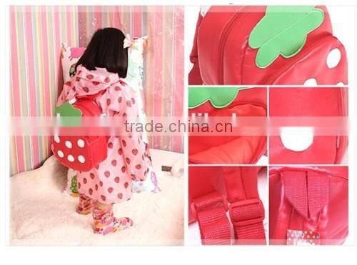 PU cartoon animal school children bag