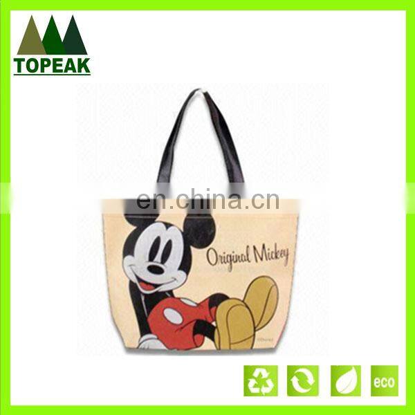 Natural cotton tote bags for promotion