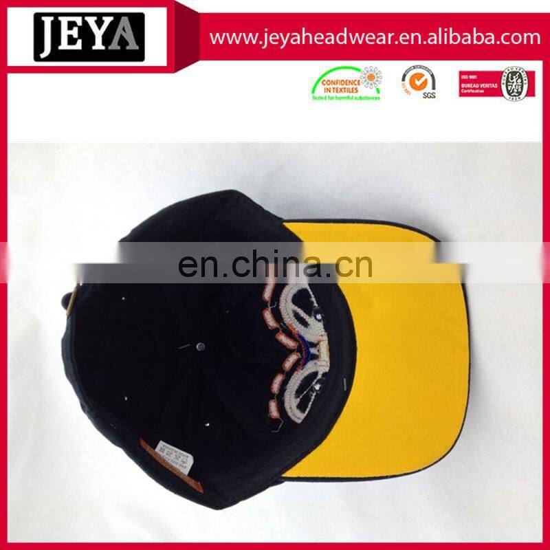 Child wonderful embroidery baseball caps and 6 panels sport hats with strape