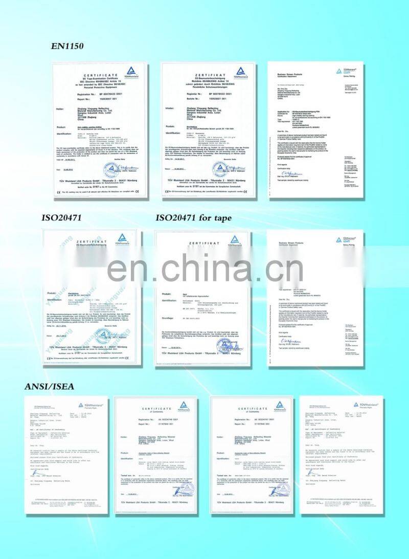Colorful Reflective Clear Material Fabric T/C Tape