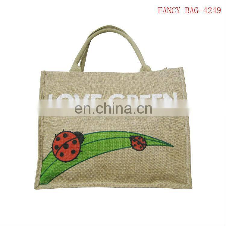 Fashion Colored Bottle Jute Gunny bag