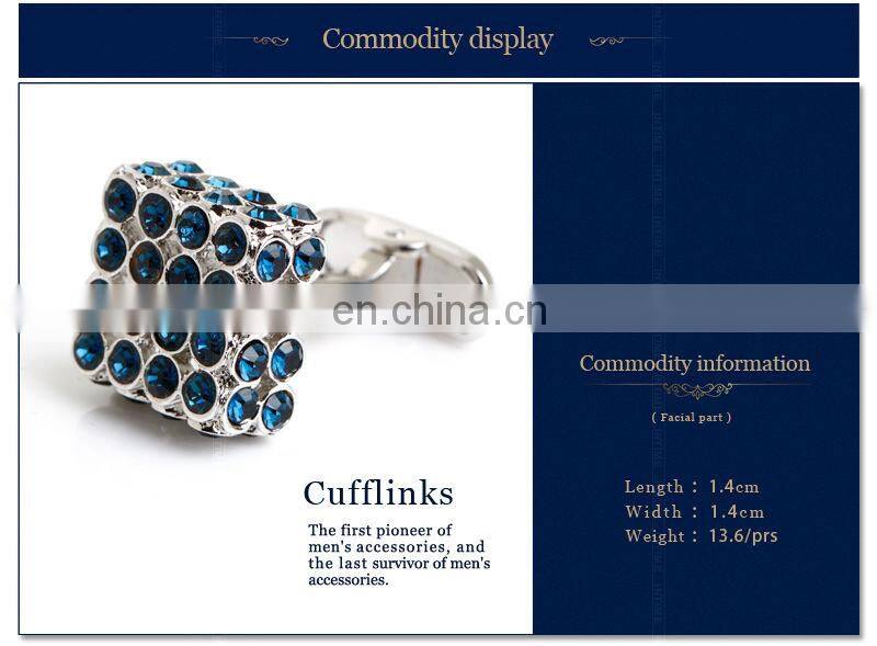 New Elegant Luxury Diamond Cufflinks Alibaba Wholesale