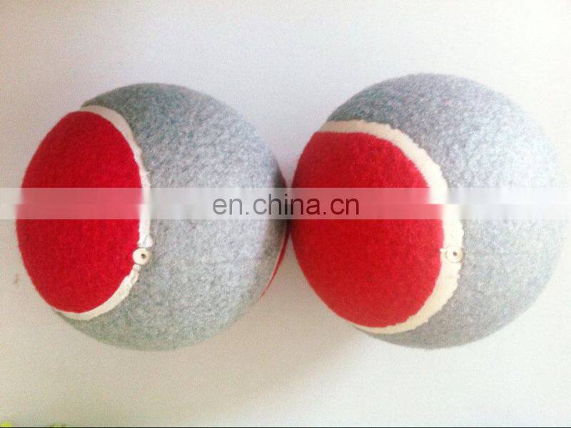 Red and gray 5" tennis ball Tennis ball large