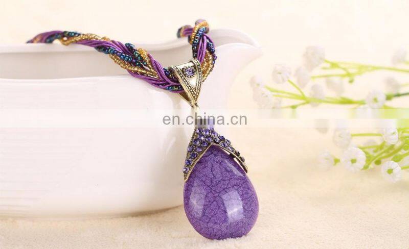 New Fashion Women Jewelry Bohemian Sautoir Chain Necklace Choker Pendant