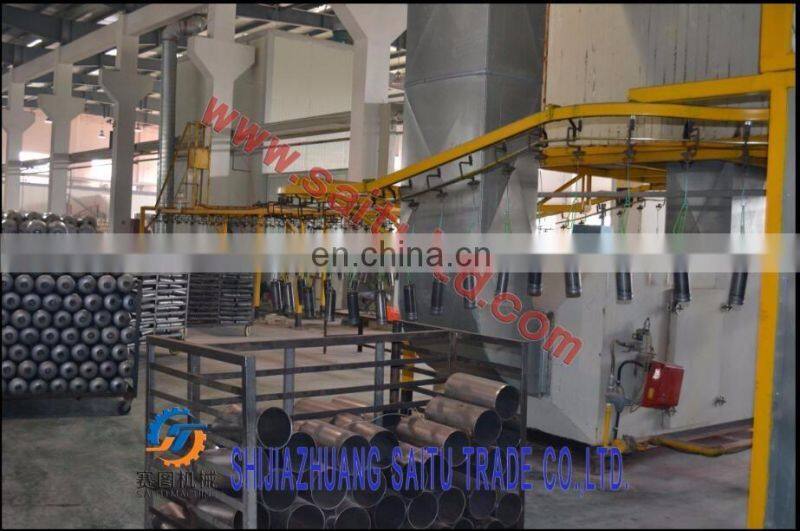 SAITU company powder painting machine for extinguisher cylinder production