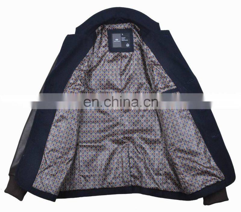 2015 last fashion mens top grade suit style cashmere coat