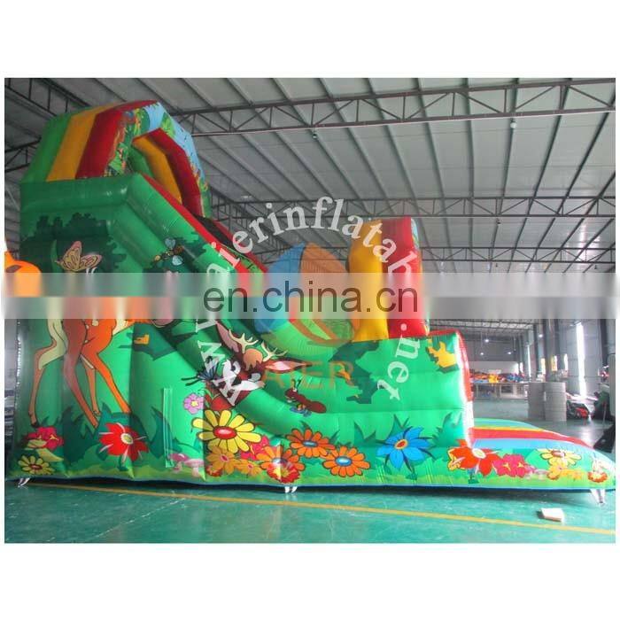 New Design Inflatable Jungle Slide with arch