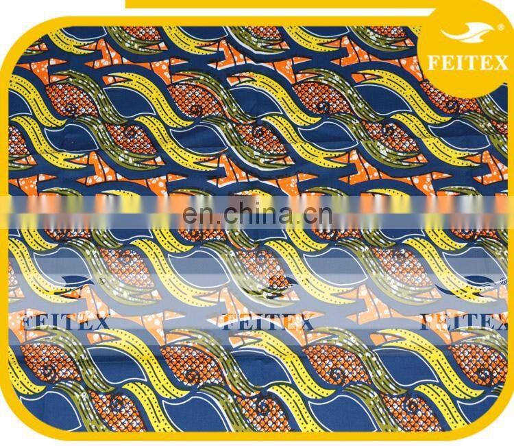 New design 100% cotton wax print fabric for africa market season real wax