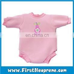 Environmental Cute Blue Neoprene Beachfront Baby Swim Wrap