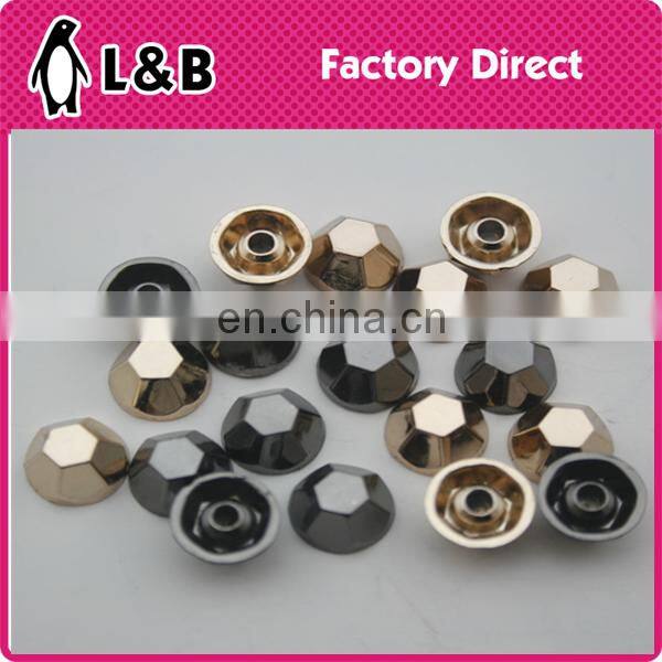 new fashion wholesale hot saling 10mm square alloy rivet