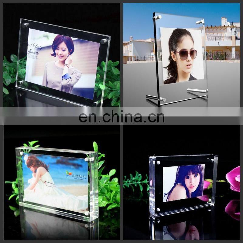 Transparent acrylic counter display box,model box display