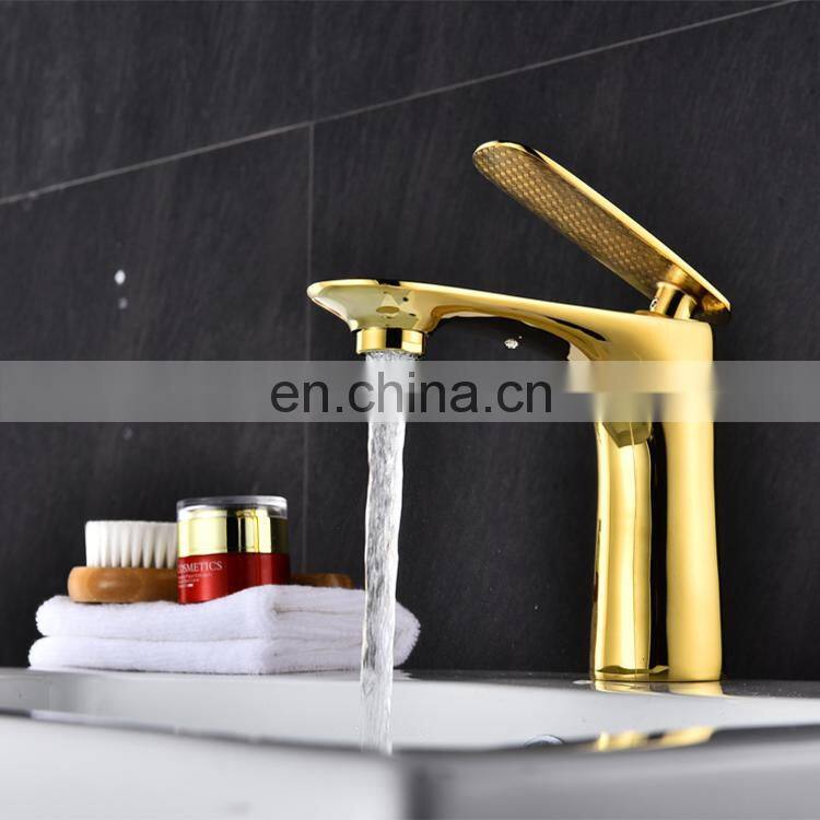 unique design elegance single handle brass bathtub water faucet