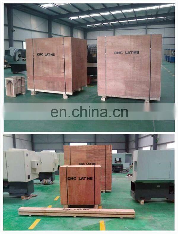 cnc torno QK1325 cnc metal pipe threading lathe machine tool bed