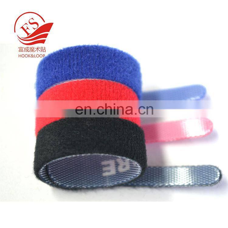 Conductive Hook loop tape injection mould cable tie
