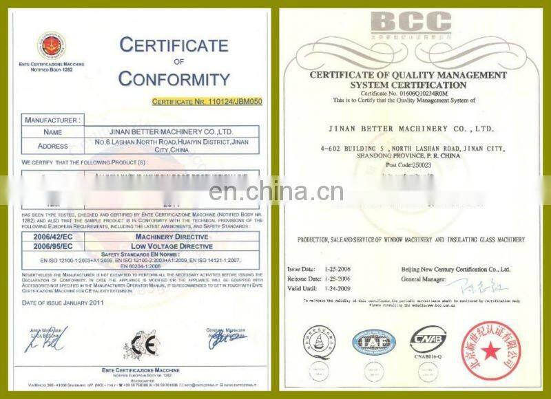 Vertical Insulating Glass Automatic Flat Press Produce Line (LB2500P) hollow glass frame plant