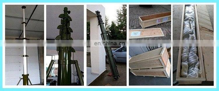 30 ft telescopic sports aluminum winch mast