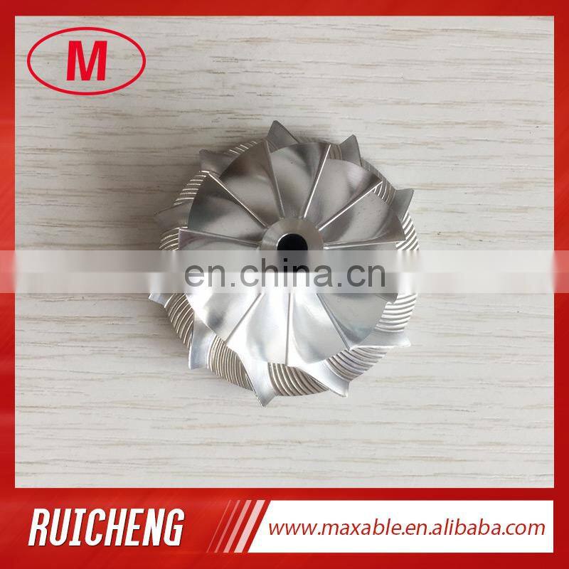 GT15-25 436131-0002 38.62/52.19mm 11+0 blades high performance milling/aluminum 2618/billet turbocharger compressor wheel