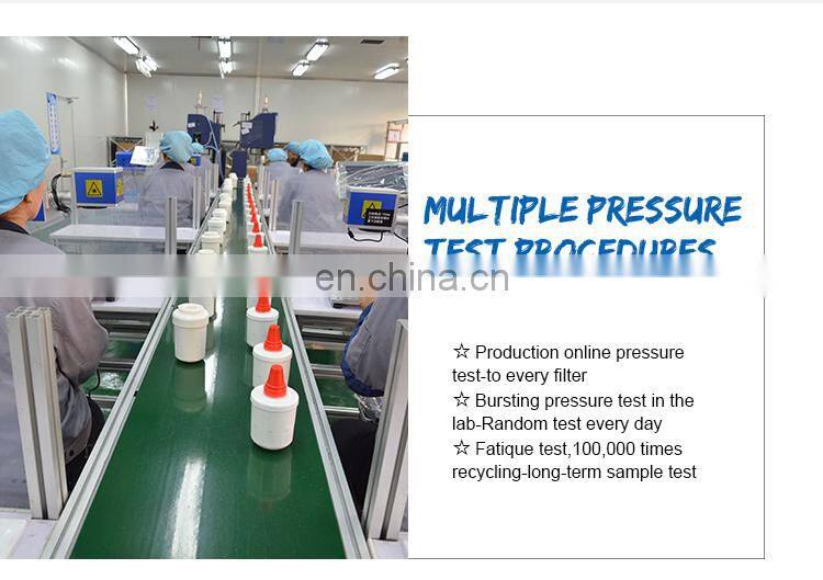 top grade coconut shell coffee machine water filter cartridge