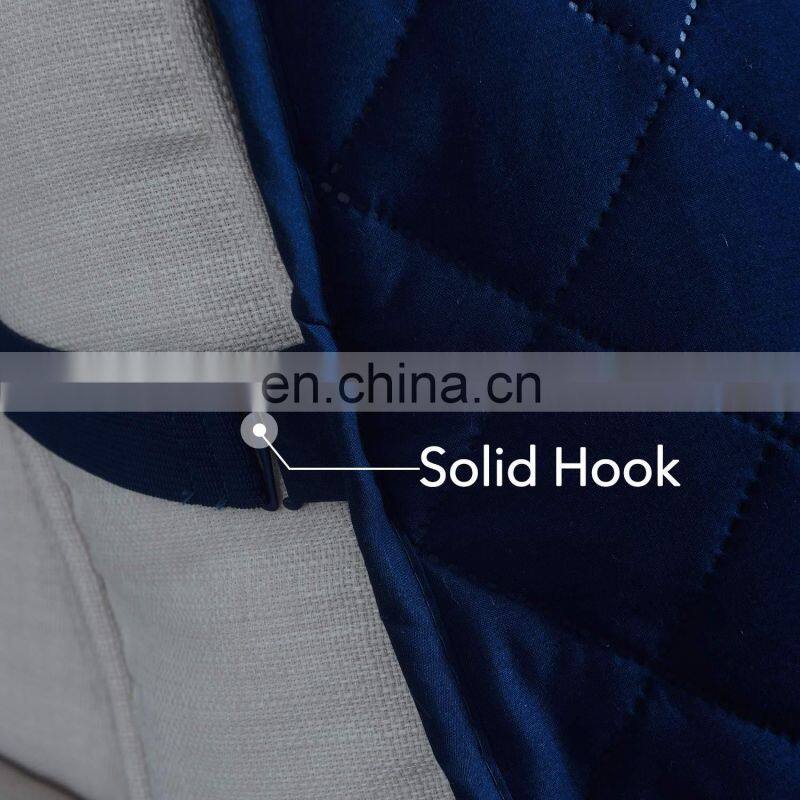 sinuo high quality solid waterproof 1 seater sofa set cover slipcover for the sitting room